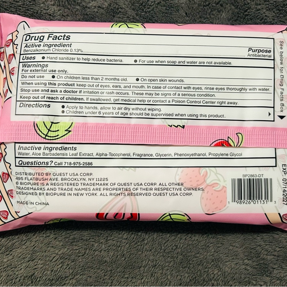 Hand Wipes - Picture 2 of 2